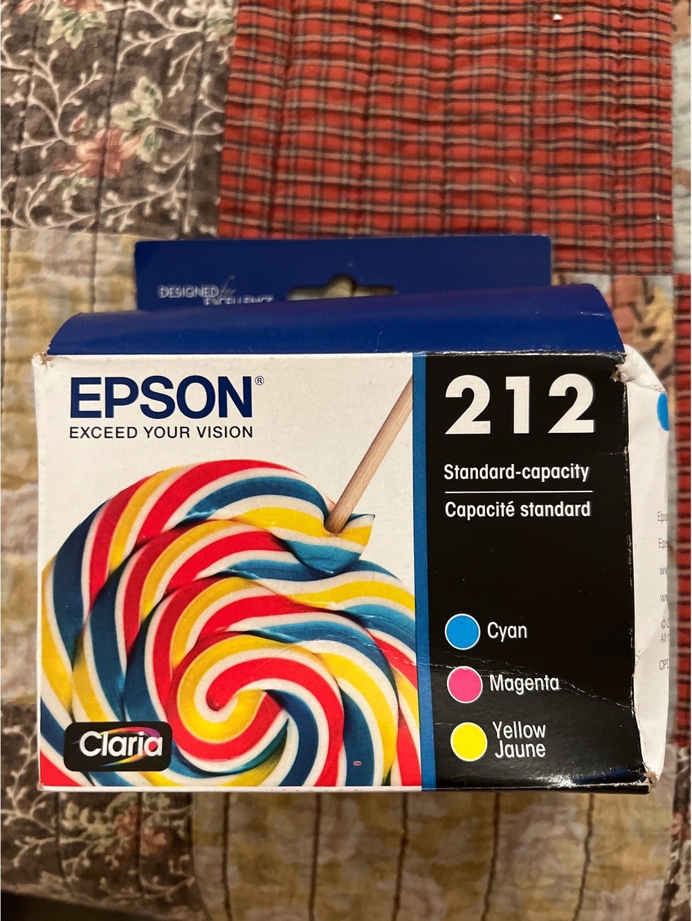 Epson 212 Standard Capacity Color Ink Cartridges